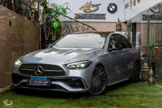 مرسيدس C 300 2022 رمادي مستعملة للبيع