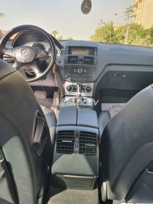 مرسيدس C 180 2008 أبيض مستعملة للبيع - 9