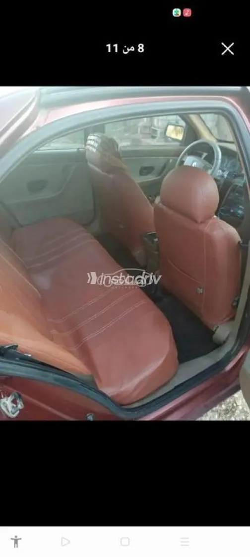 بيجو 307 2007 أحمر غامق مستعملة للبيع - 1