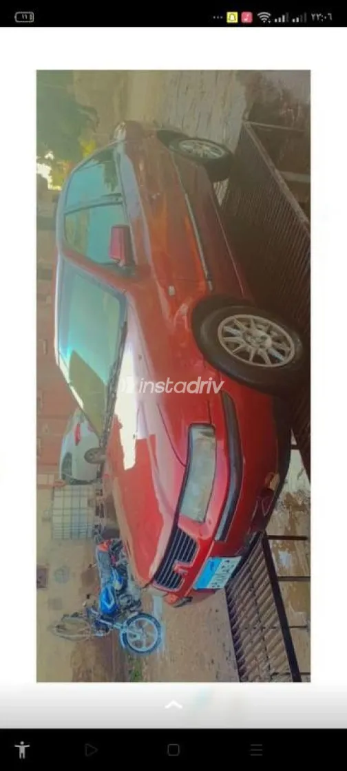 بيجو 307 2007 أحمر غامق مستعملة للبيع - 6