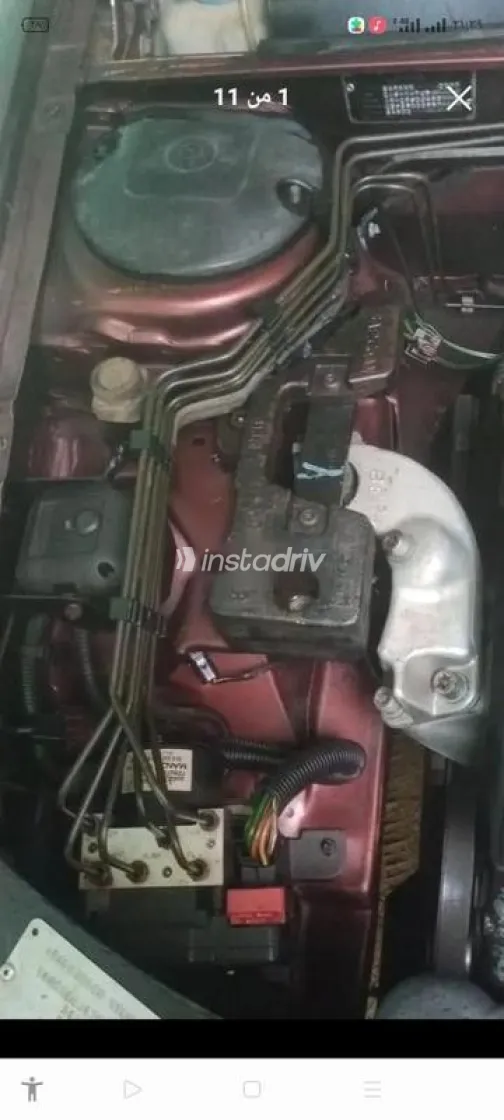 بيجو 307 2007 أحمر غامق مستعملة للبيع - 7