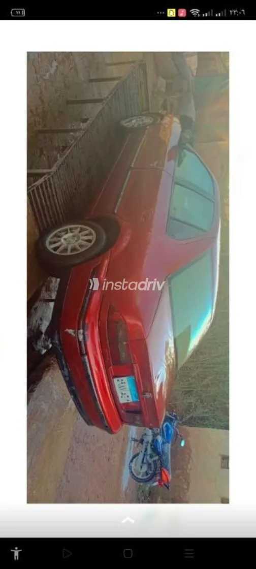 بيجو 307 2007 أحمر غامق مستعملة للبيع - 9