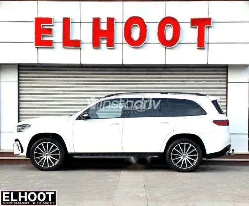 مرسيدس GLS 2024 أبيض مستعملة للبيع - 2