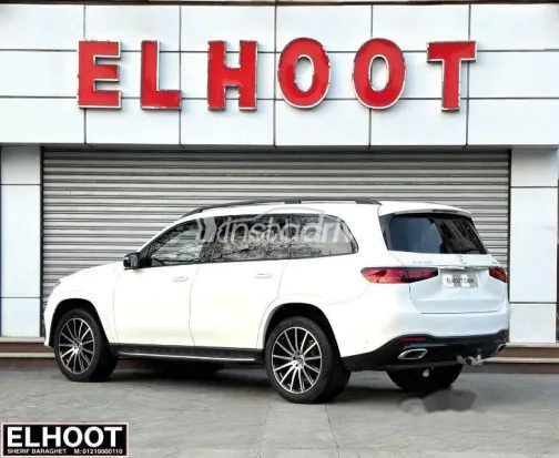 مرسيدس GLS 2024 أبيض مستعملة للبيع - 3