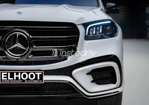 مرسيدس GLS 2024 أبيض مستعملة للبيع - 9