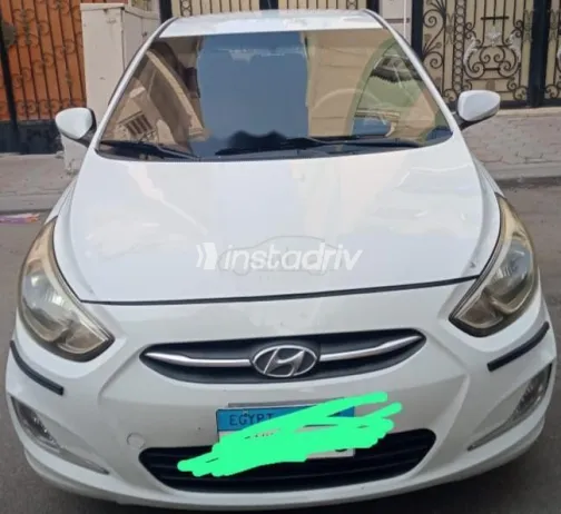 هيونداي اكسنت RB 2016 أبيض مستعملة للبيع - 4