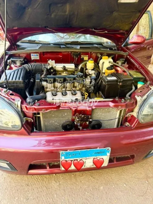 Chevrolet Lanos 2011 Dark Red Used for Sale - 5