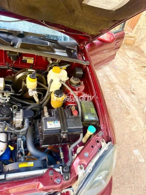 Chevrolet Lanos 2011 Dark Red Used for Sale - 6