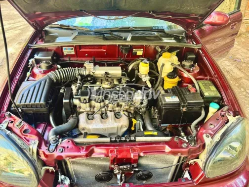 Chevrolet Lanos 2011 Dark Red Used for Sale - 7