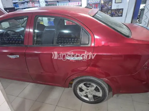 Chevrolet Aveo 2008 Red Used for Sale - 1
