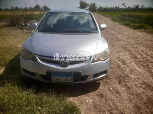 Honda Civic 2008 Silver Used for Sale - 1