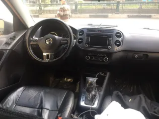 فولكس فاغن تيجون 2014 أبيض مستعملة للبيع