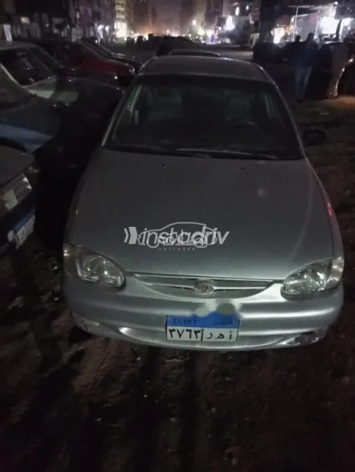 كيا سيفيا 2002 رمادي مستعملة للبيع - 1