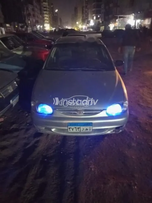 كيا سيفيا 2002 رمادي مستعملة للبيع - 6