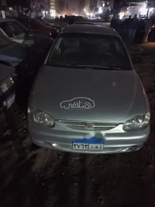 كيا سيفيا 2002 رمادي مستعملة للبيع