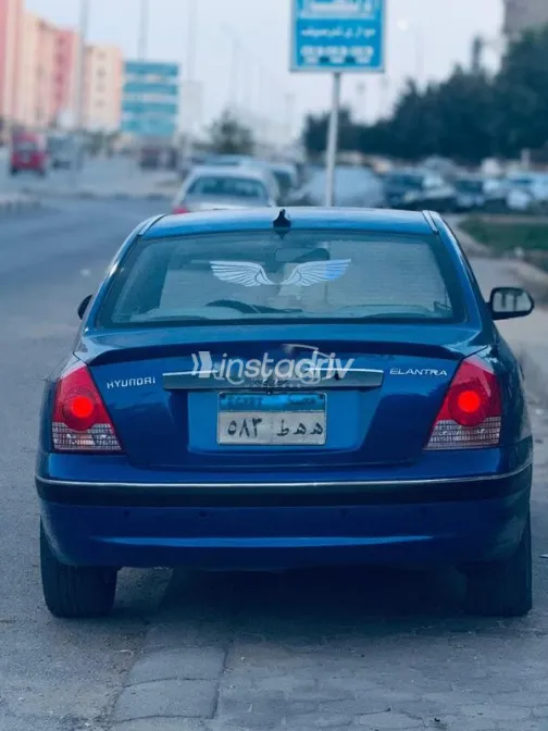 Hyundai Elantra 2004 Blue Used for Sale - 5