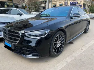 Mercedes S 500 2021 White Used for Sale