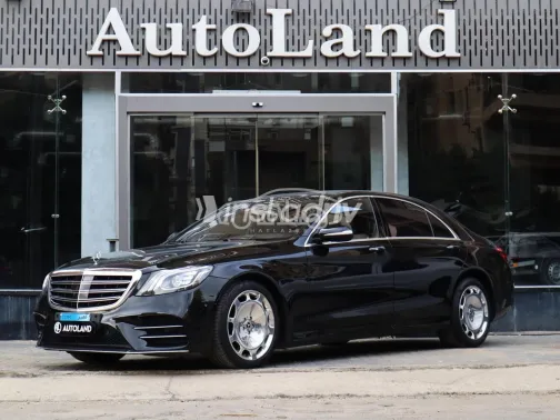 Mercedes S 500 2018 Black Used for Sale - 1