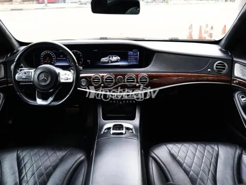 Mercedes S 500 2018 Black Used for Sale - 6