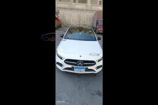 مرسيدس A 200 2021 أبيض مستعملة للبيع