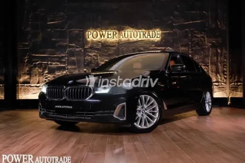 بي ام دبليو 520 2023 أسود مستعملة للبيع - 5