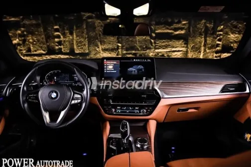 بي ام دبليو 520 2023 أسود مستعملة للبيع - 10