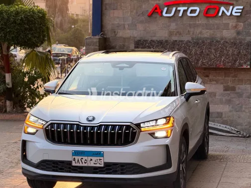 سكودا كودياك 2025 أبيض مستعملة للبيع - 5