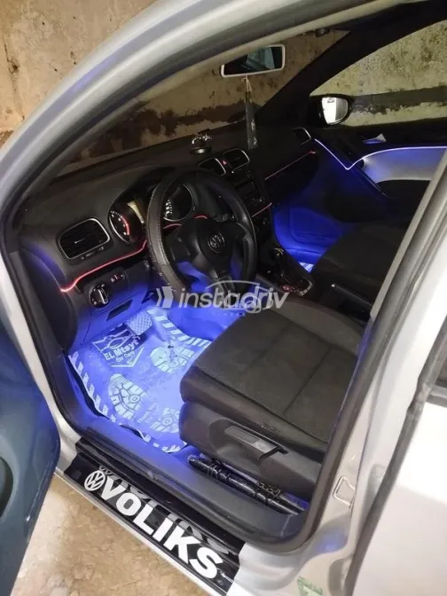 فولكس فاغن جولف 6 2013 أبيض مستعملة للبيع - 3