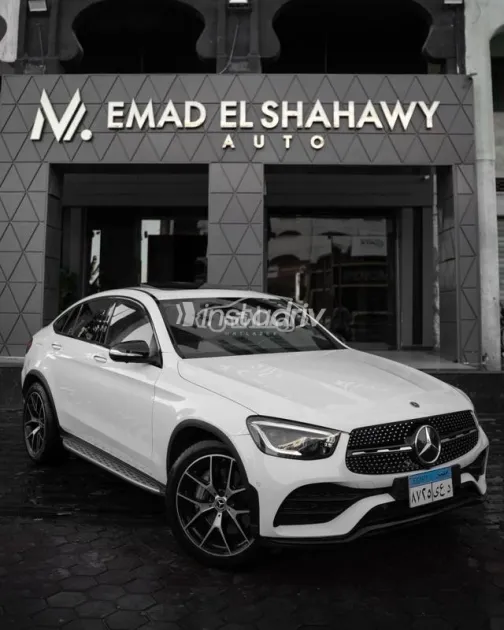مرسيدس GLC 300 2021 أبيض مستعملة للبيع - 6