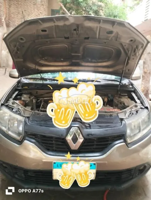 Renault Logan 2015 White Used for Sale - 3