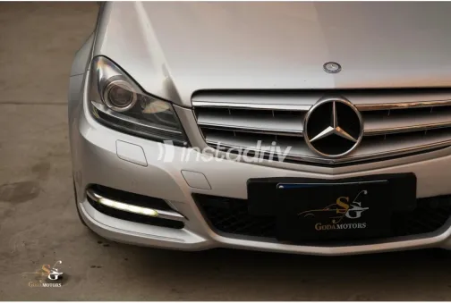 مرسيدس C 180 2013 أبيض مستعملة للبيع - 2
