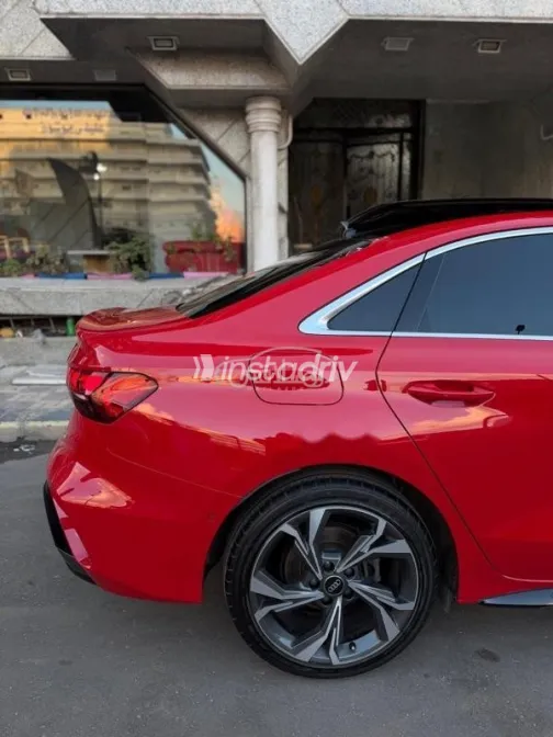 اودي A3 2025 أحمر مستعملة للبيع - 4
