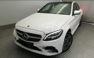 Mercedes C 200 AMG 2019 White Used for Sale