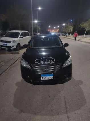 نيسان سنترا 2017 أبيض مستعملة للبيع