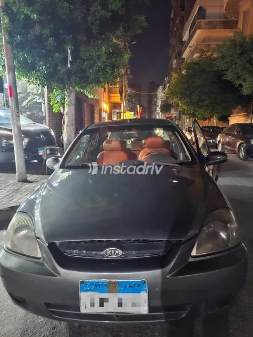 كيا ريو 2003 رمادي مستعملة للبيع - 2