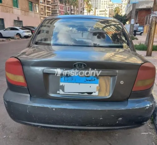 كيا ريو 2003 رمادي مستعملة للبيع - 7