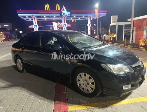 Honda Civic 2008 Black Used for Sale - 1