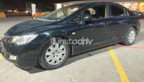 Honda Civic 2008 Black Used for Sale - 4