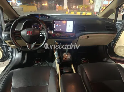 Honda Civic 2008 Black Used for Sale - 5