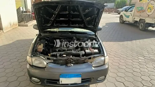 Hyundai Accent 1999 Dark Blue Used for Sale - 4