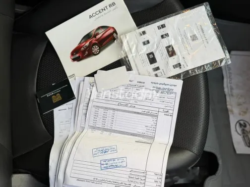 Hyundai Accent RB 2024 White Used for Sale - 9