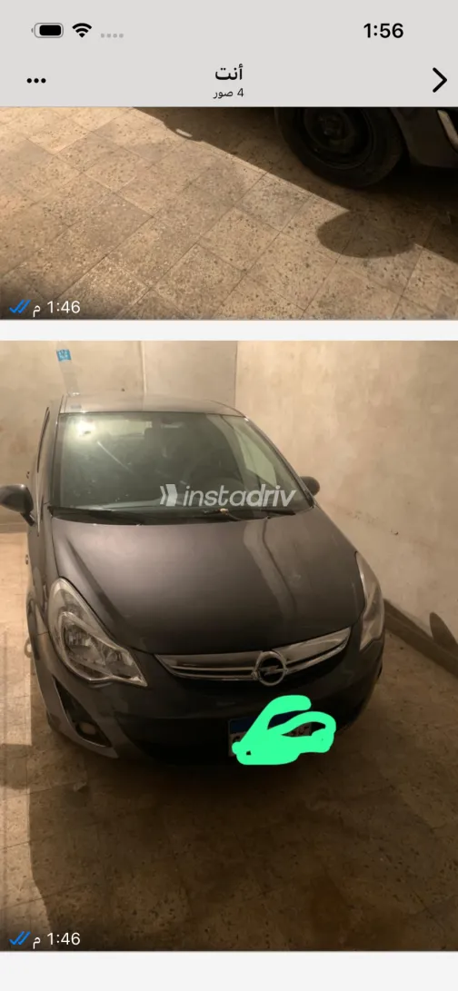 اوبل كورسا 2013 أبيض مستعملة للبيع - 4