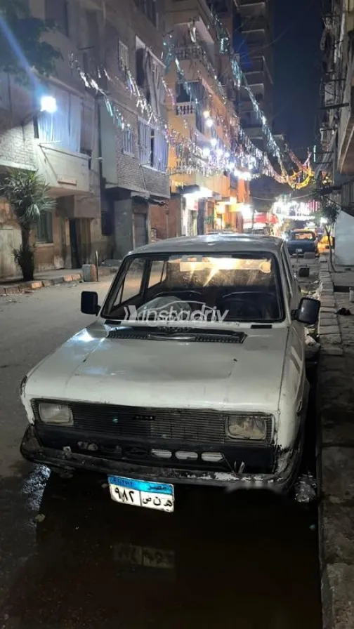 فيات 128 1983 أبيض مستعملة للبيع - 5