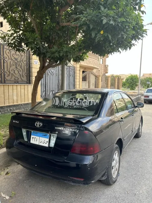 Toyota Corolla 2008 Black Used for Sale - 3