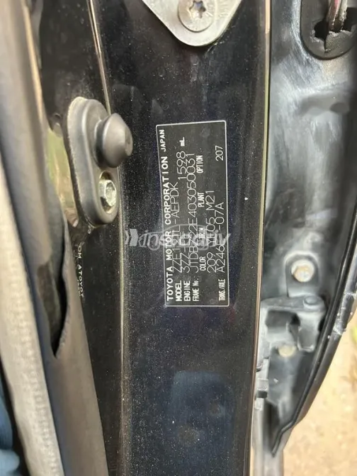 Toyota Corolla 2008 Black Used for Sale - 6