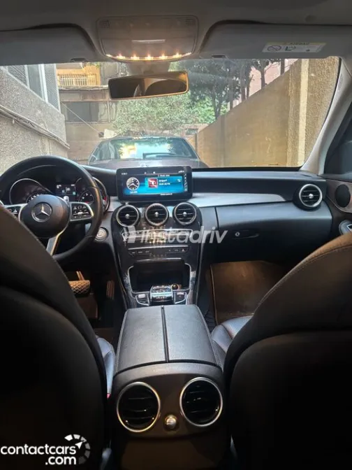 مرسيدس C 180 2019 أبيض مستعملة للبيع - 3