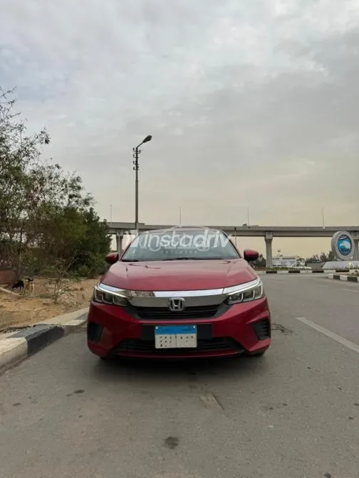 Honda City 2021 Red Used for Sale - 1