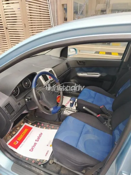 هيونداي جيتز 2009 أزرق غامق مستعملة للبيع - 9