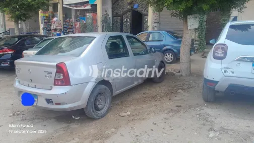 رينو لوجان 2014 فضي مستعملة للبيع - 2