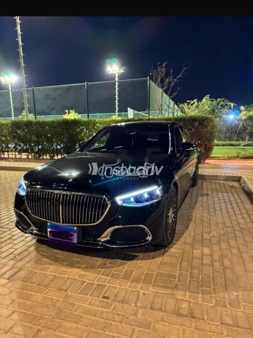 مرسيدس S 500 2021 أسود مستعملة للبيع - 3